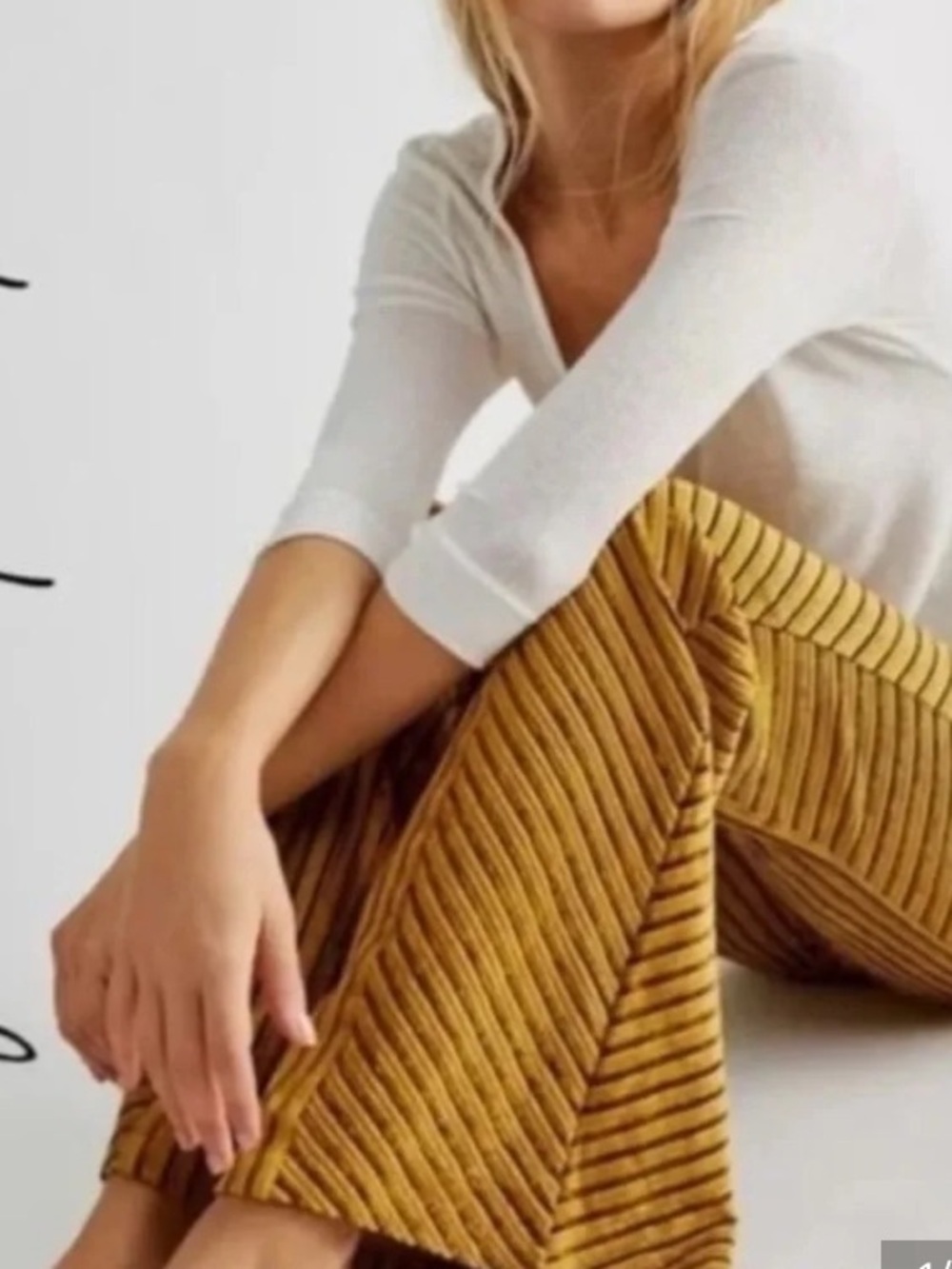 Free People Slim Pull On Velvet Flare Pants